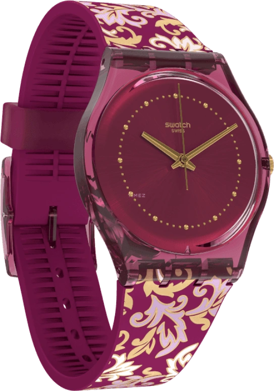 Swatch,Special Edition 34mm,34mm,Purple Red,Red,GR179