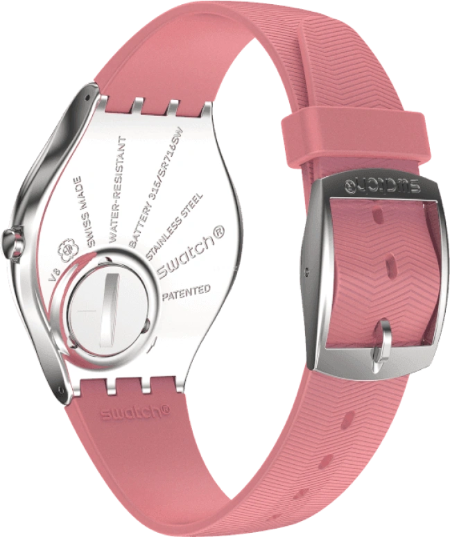 Swatch,SKIN 38mm,38mm,Pink,SYXS135