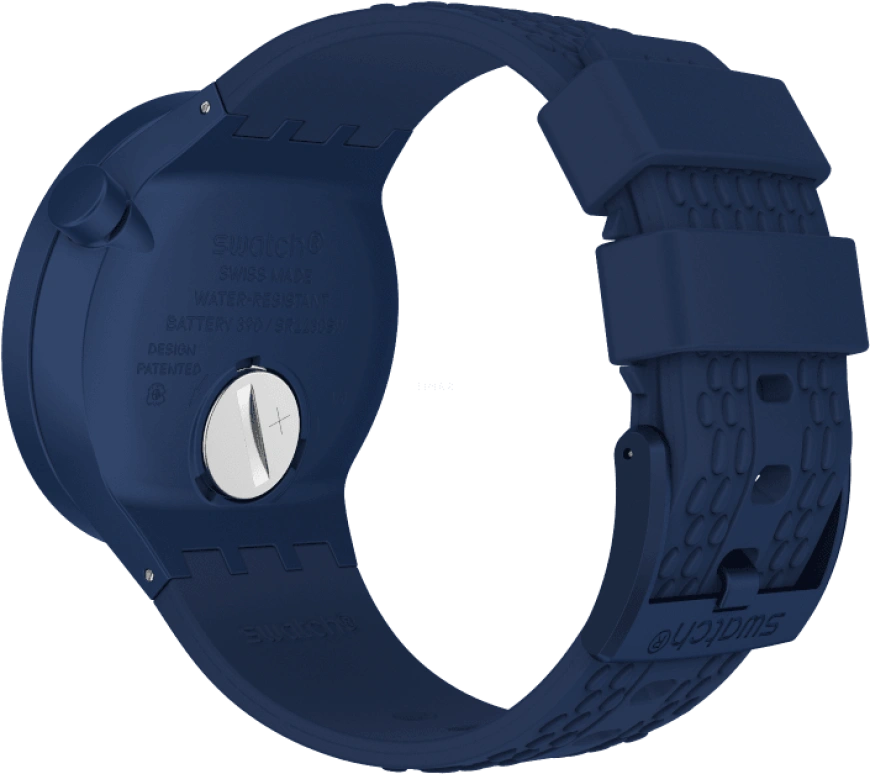 Swatch,THE BOLD 47mm,47mm,Plastic,Black,SO27N100