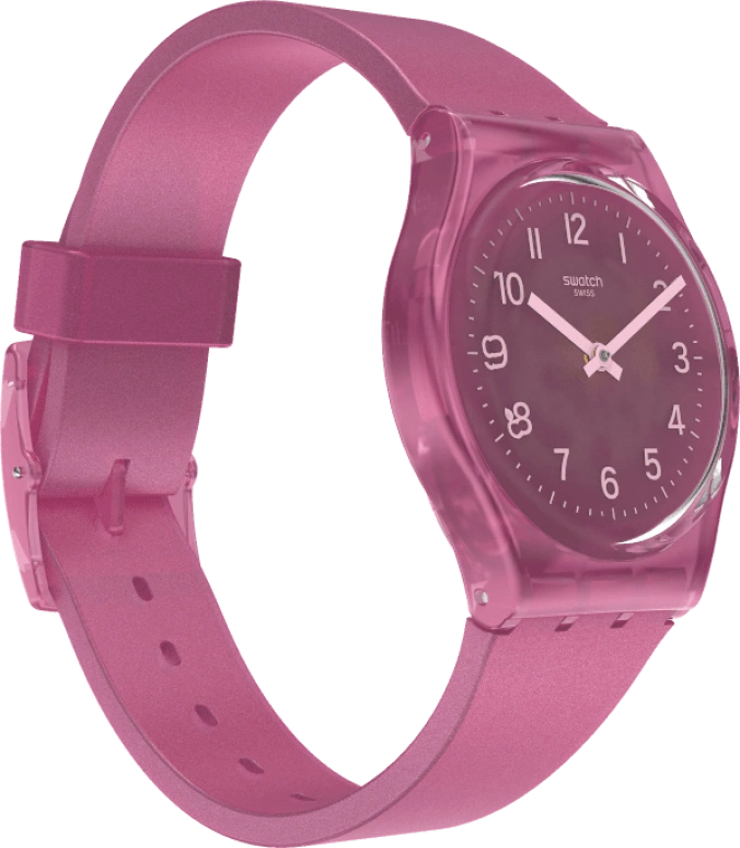 Swatch,Originals 34mm,34mm,Pink,Open,GP170