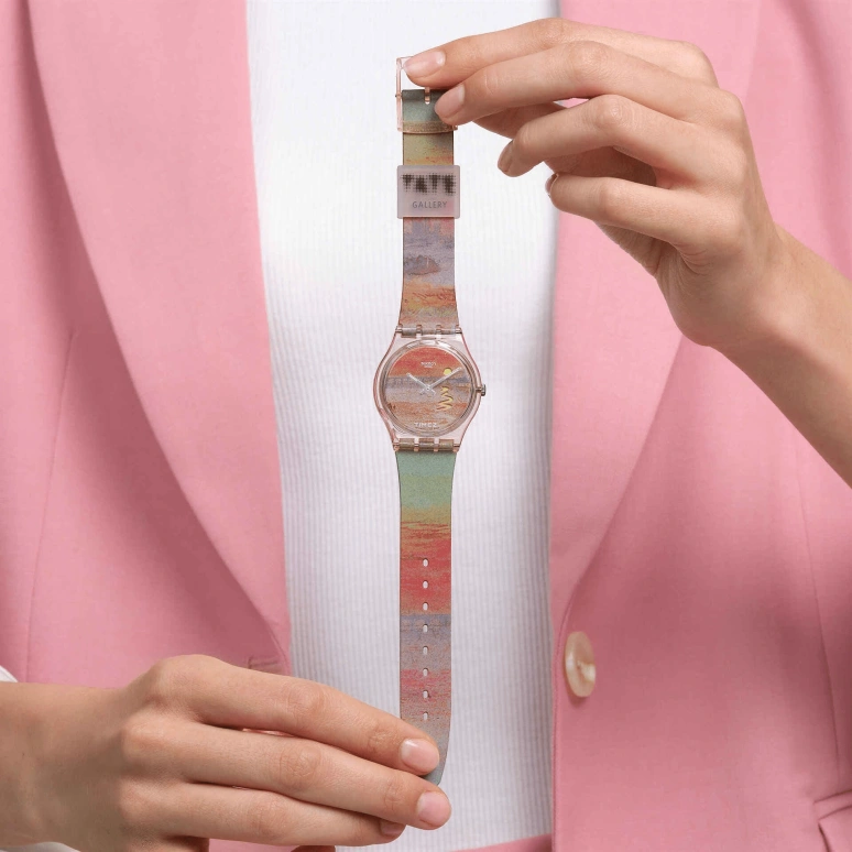 Swatch,Originals 34mm,34mm,Bio-sourced,Multi-Color,Quartz,Round,Transparent,SO28Z700
