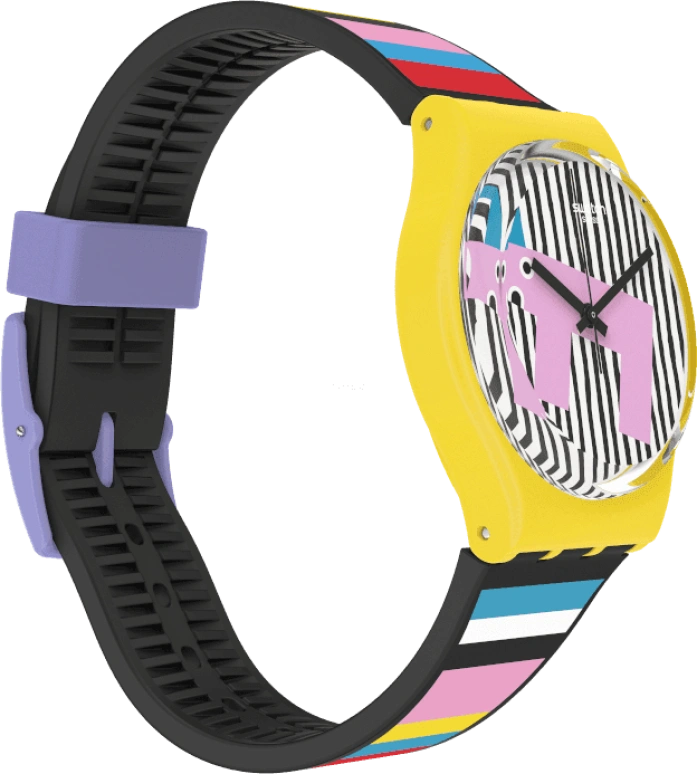 Swatch,Originals 34mm,34mm,Plastic,Closed,GZ341