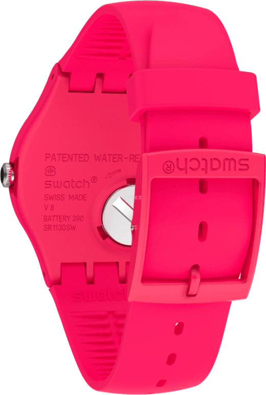 Swatch,CLASSIC ,Plastic,Red,SUOR704
