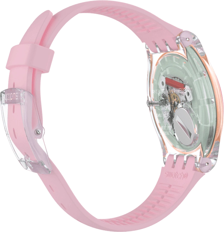 Swatch,Originals 41mm,41mm,Plastic,Pink Red,Red,SUOK710
