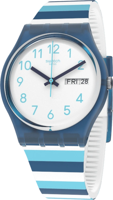 Swatch,Originals 34mm,34mm,White,Open,GN728