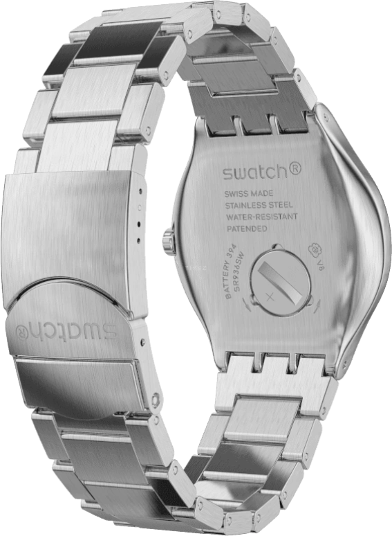 Swatch,IRONY 42.70mm,42.70mm,Stainless Steel,Black,YWS439G