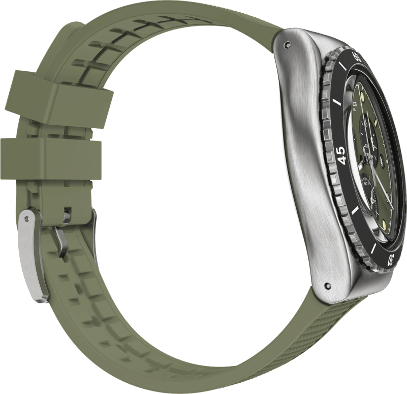 Swatch,IRONY 43mm,43mm,Stainless Steel,Green,YVS488