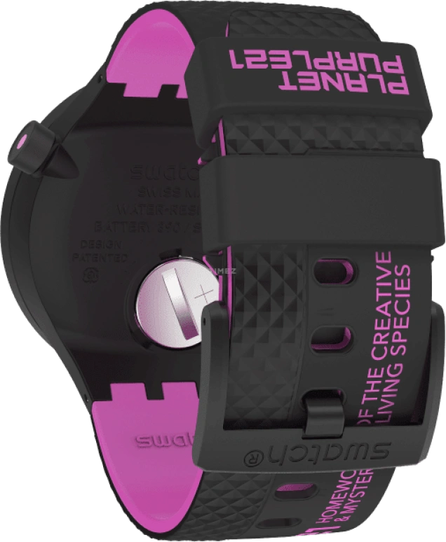 Swatch,Other 47mm,47mm,Sapphire,Crystal Glass,SB01B126