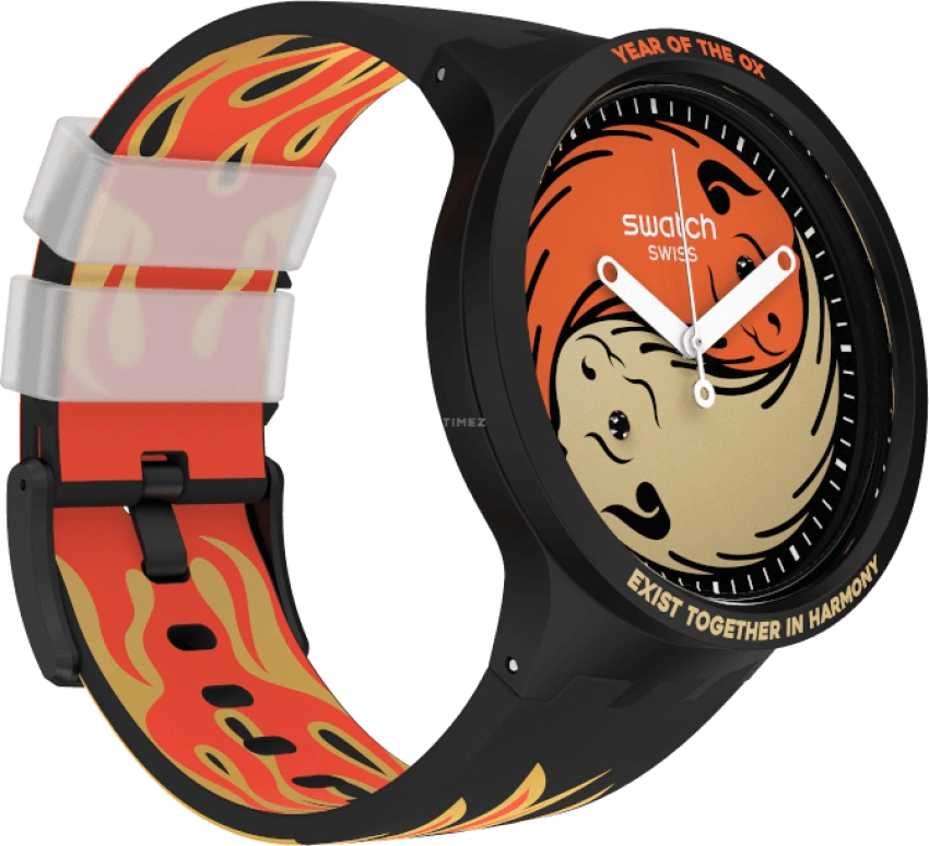 Swatch,THE BOLD 47mm,47mm,Plastic,SO27Z109