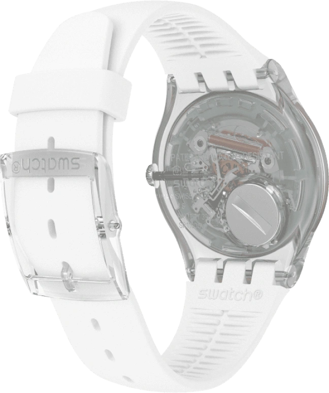 Swatch,Originals 41mm,41mm,Plastic,Blue,Pink,Sapphire,Crystal Glass,SUOK713