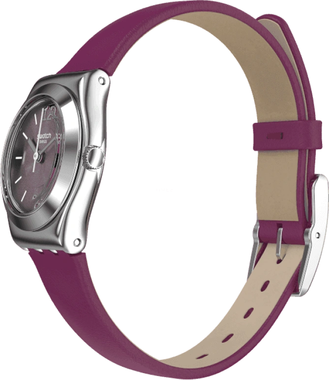 Swatch,IRONY 25mm,25mm,Red,Sapphire,Crystal Glass,YSS330