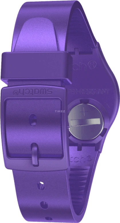 Swatch,Originals 34mm,34mm,Plastic,Purple,GV402