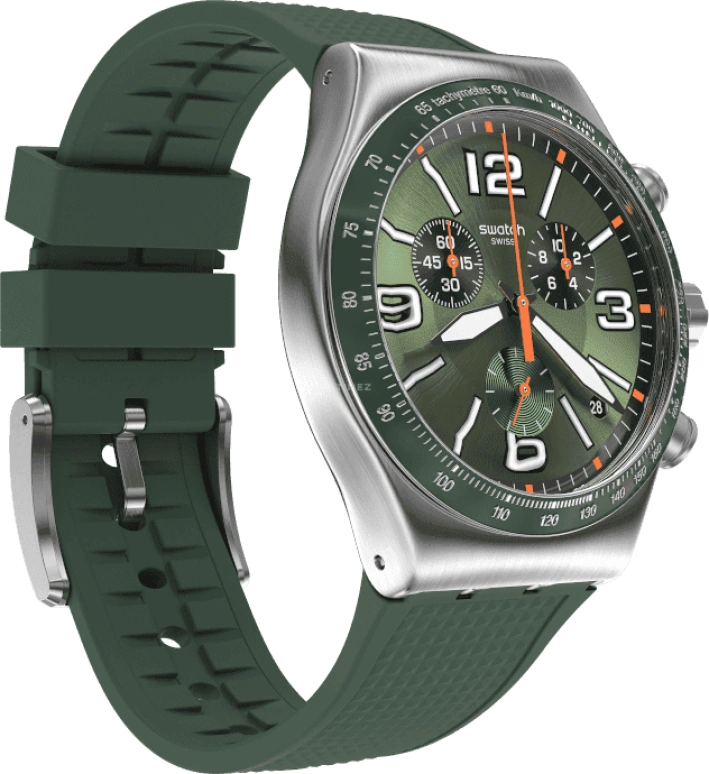 Swatch,IRONY 43mm,43mm,Closed,YVS462