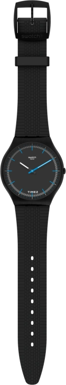 Swatch,Other 42mm,42mm,Stainless Steel,Black,Quartz,Sapphire,Crystal Glass,Round,SS07B103