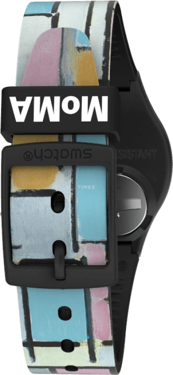 Swatch,Originals 34mm,34mm,Plastic,Pink,Closed,GZ350