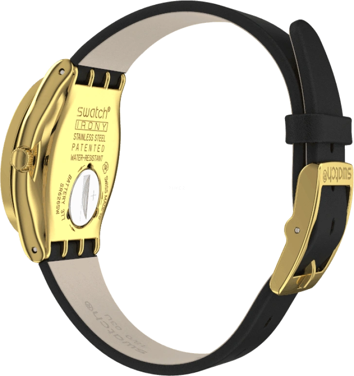 Swatch,IRONY 33x0.38mm,33x0.38mm,Black,YLG141