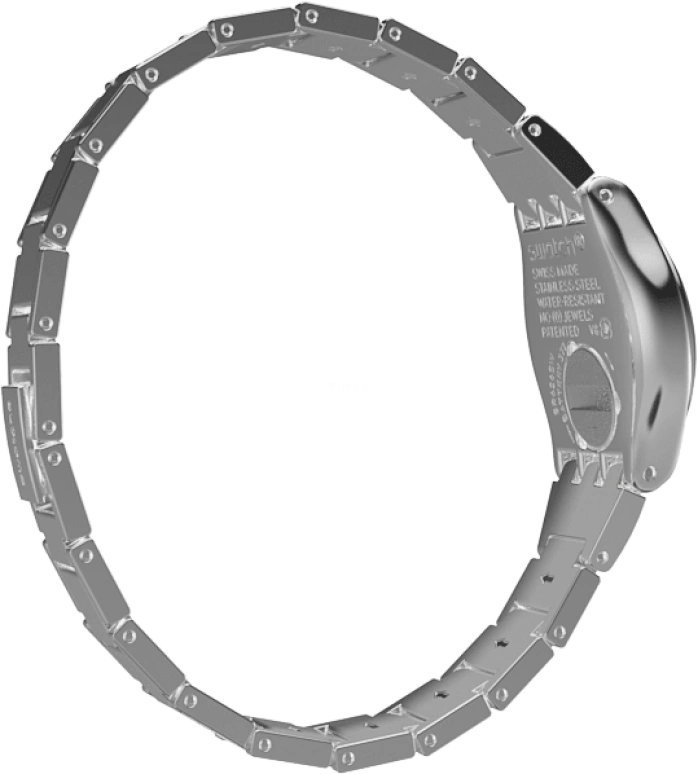 Swatch,IRONY 25mm,25mm,Stainless Steel,Blue,YSS222G
