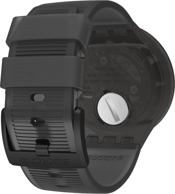 Swatch,Originals 47mm,47mm,Plastic,Sapphire,Crystal Glass,Closed,SO27B121
