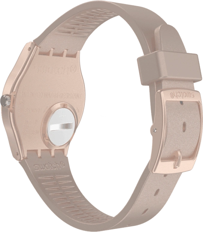 Swatch,Originals 34mm,34mm,Plastic,Pink,Sapphire,Crystal Glass,GP403