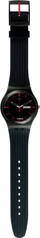 Swatch,Other 41mm,41mm,Bio-sourced,Black,Quartz,Date,Day,SO29B710,SO29B710-S14