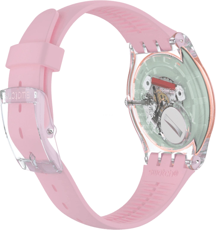 Swatch,Originals 41mm,41mm,Plastic,Pink Red,Red,SUOK710