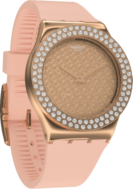 Swatch,IRONY 33x38mm,33x38mm,Pink,YLG140