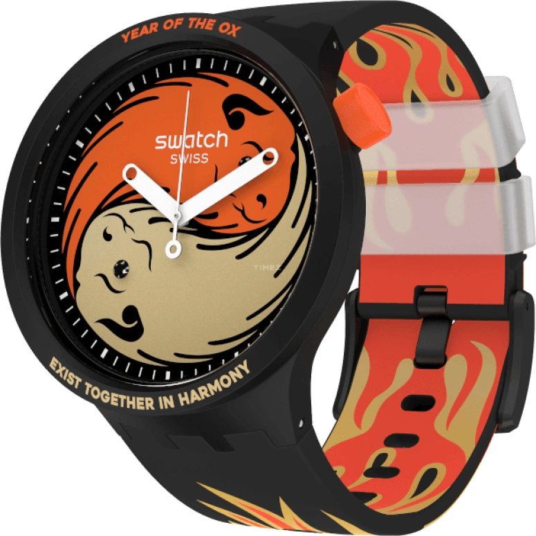 Swatch,THE BOLD 47mm,47mm,Plastic,SO27Z109
