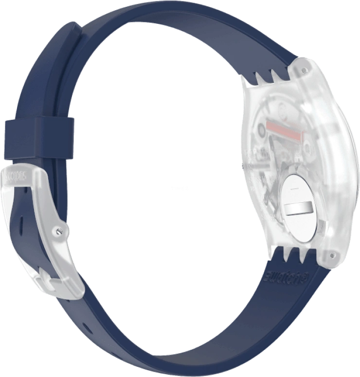 Swatch,Originals 34mm,34mm,Blue,Open,GE725
