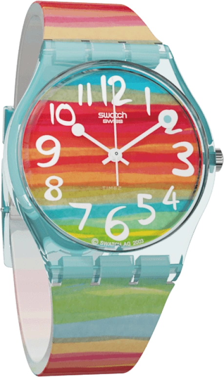 Swatch,Originals 34mm,34mm,Plastic,GS124