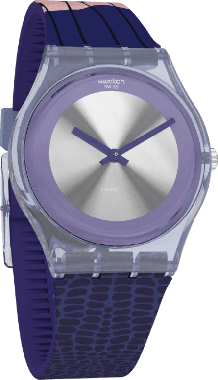 Swatch,Originals 39.20mm,39.20mm,Plastic,Grey,Quartz,GZ328
