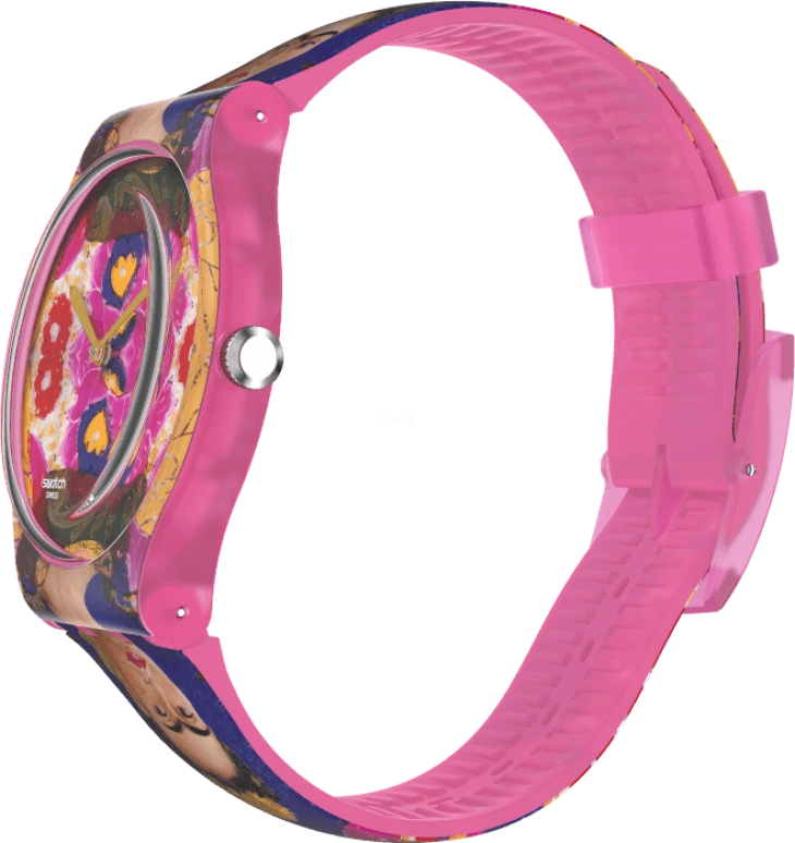 Swatch,Originals 41mm,41mm,Plastic,Multi-Color,Quartz,Sapphire,Crystal Glass,Round,SUOZ341