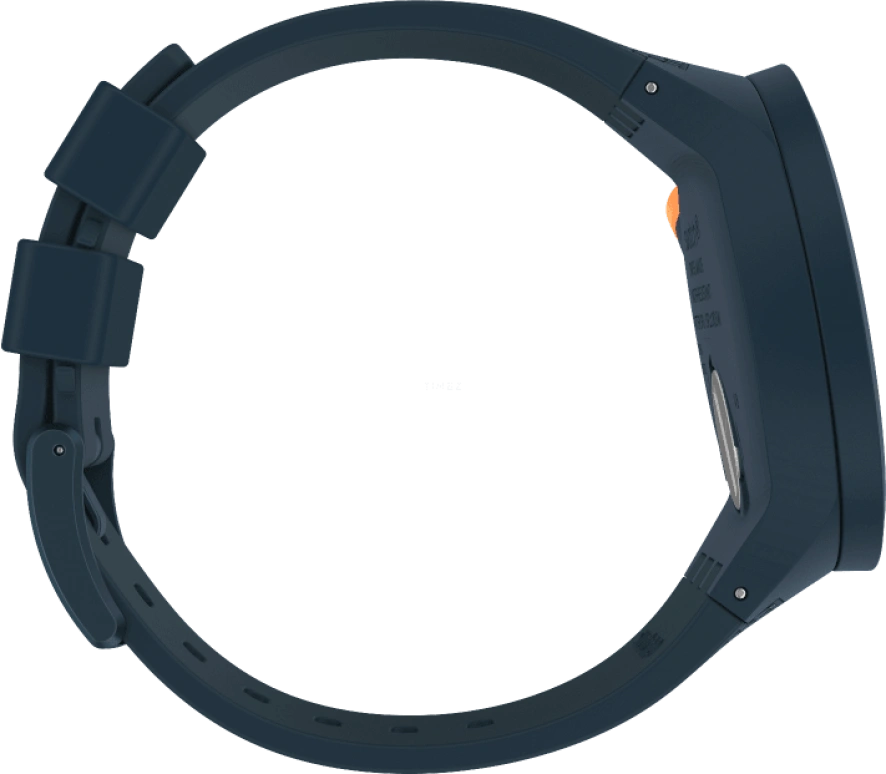 Swatch,THE BOLD 47mm,47mm,Plastic,Blue,Sapphire,Crystal Glass,Closed,SO27N107
