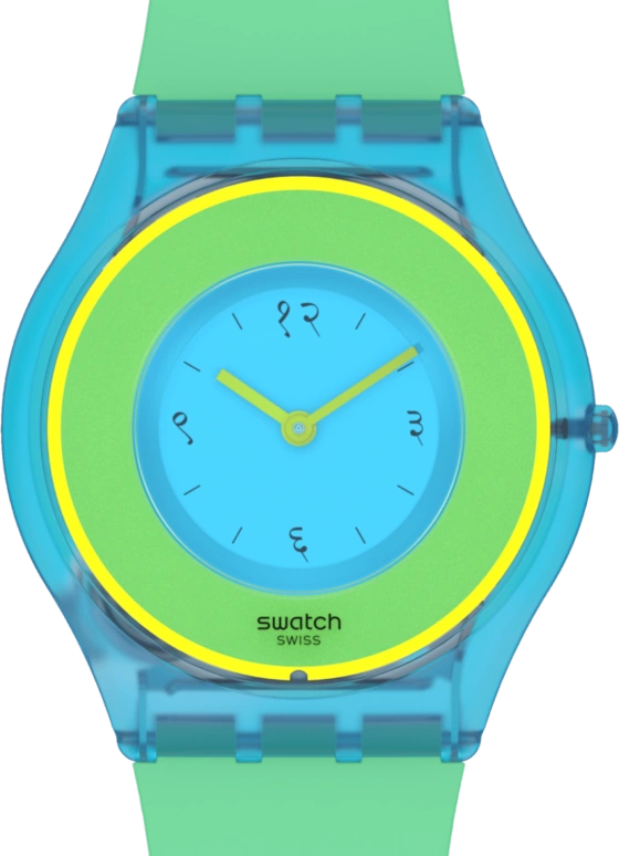 Swatch,Special Edition ,Bioceramic,Transparent,SS08Z100