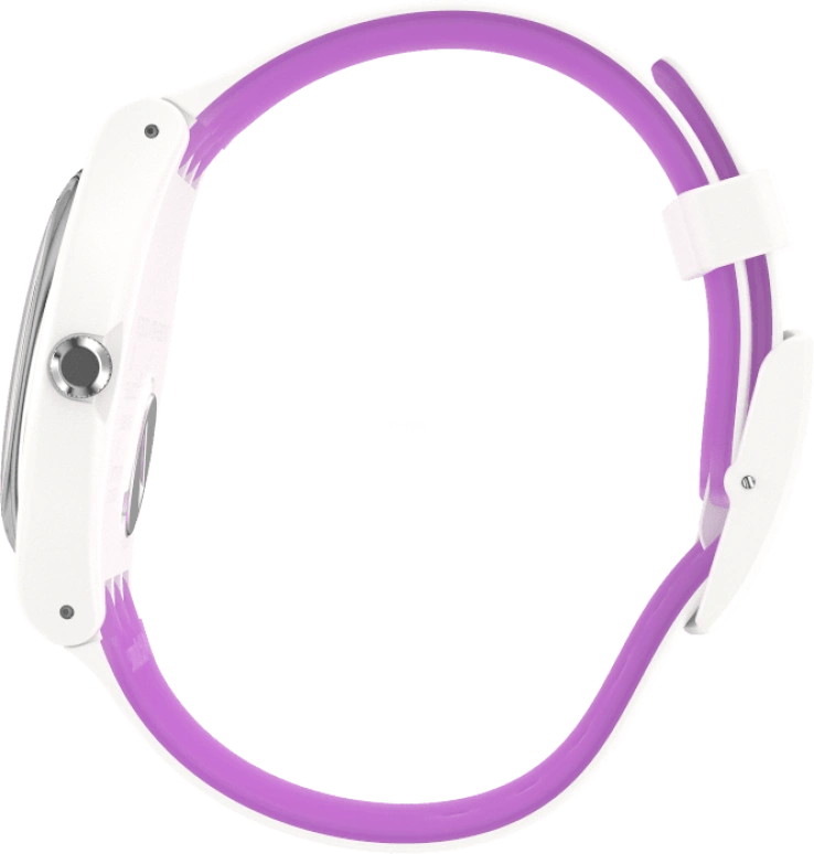 Swatch,Originals 41mm,41mm,Plastic,White,Sapphire,Crystal Glass,SUOW173