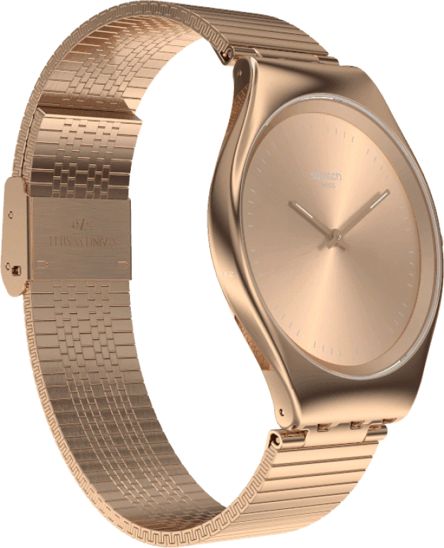 Swatch,SKIN ,Stainless Steel,Gold,SYXG101GG