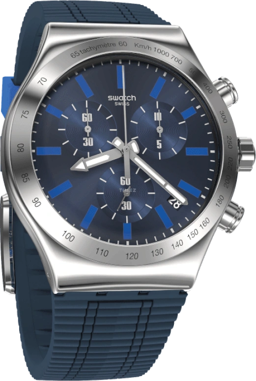 Swatch,IRONY 43mm,43mm,Closed,YVS478