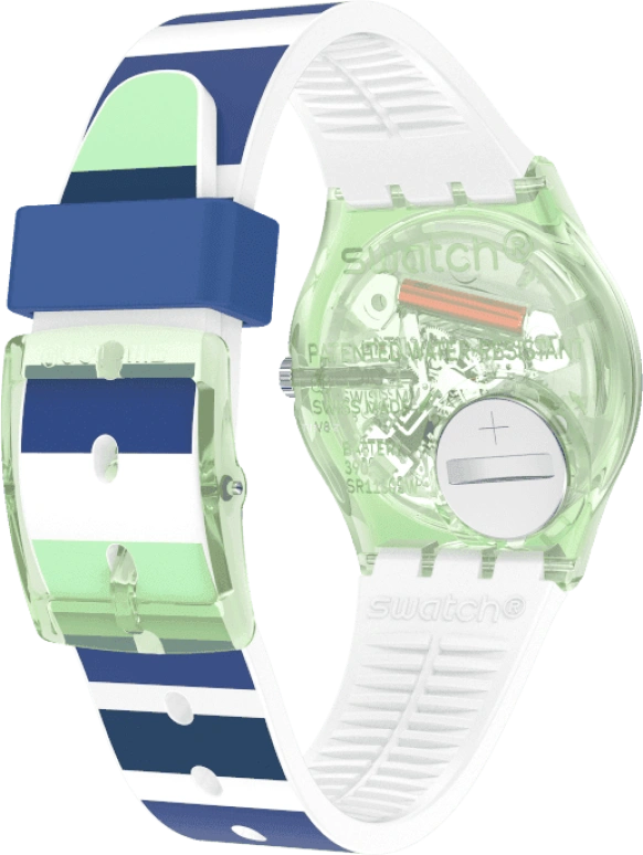 Swatch,Originals 34mm,34mm,Plastic,White,Open,GG711
