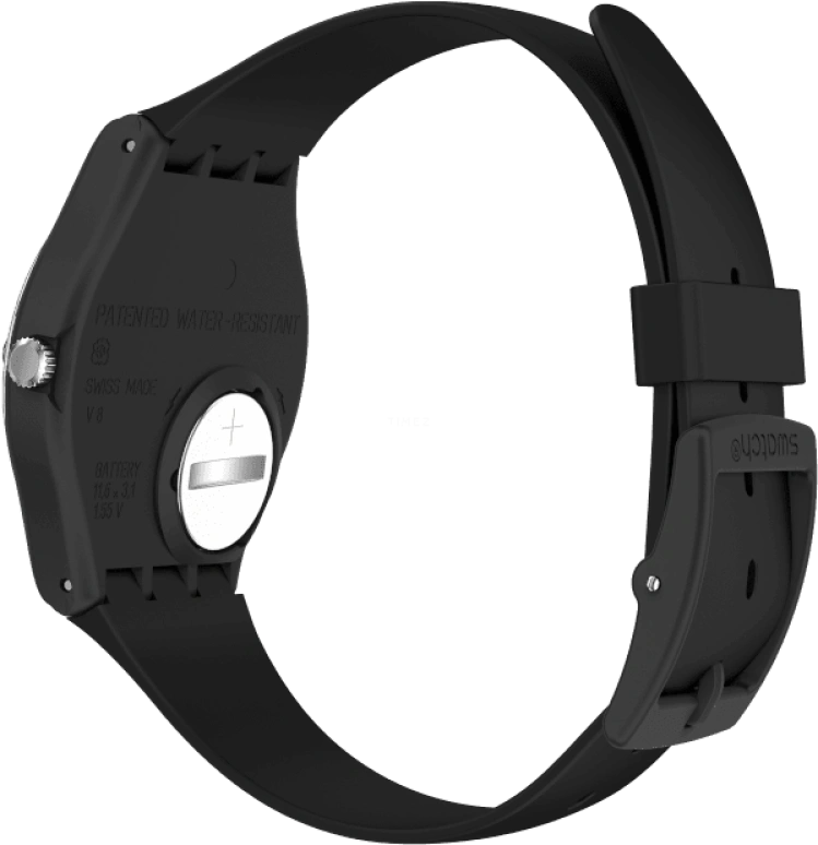 Swatch,Originals 34mm,34mm,Plastic,White,Quartz,Date,Day,GB743