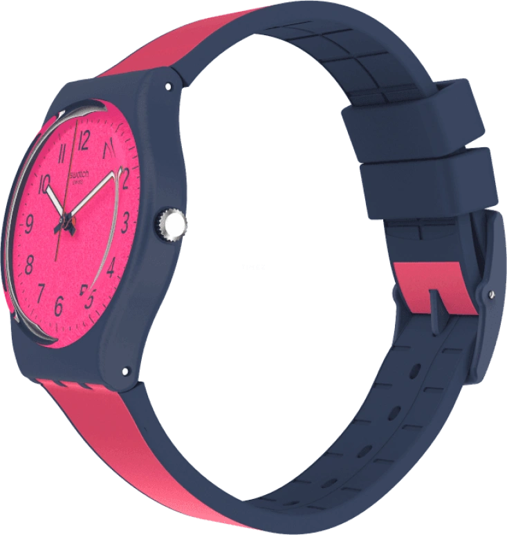 Swatch,Originals 34mm,34mm,Plastic,Pink,GN264