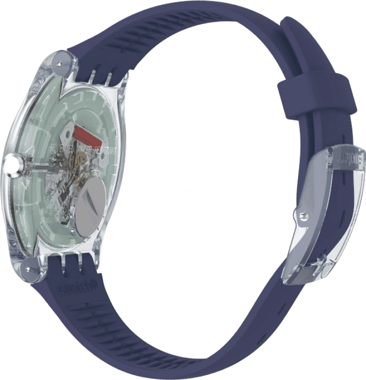 Swatch,Originals 41mm,41mm,Plastic,Purple,SUOK712