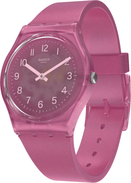 Swatch,Originals 34mm,34mm,Pink,Open,GP170