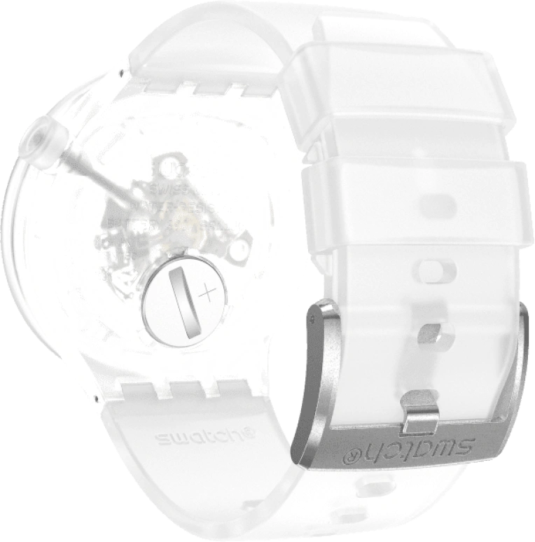 Swatch,CLEAR 47mm,47mm,Open,SB01K100