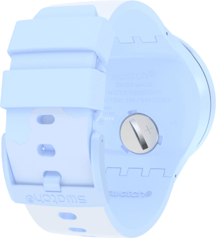 Swatch,THE BOLD 47mm,47mm,Bioceramic,Ceramic,Blue,Sapphire,Crystal Glass,SB03N102