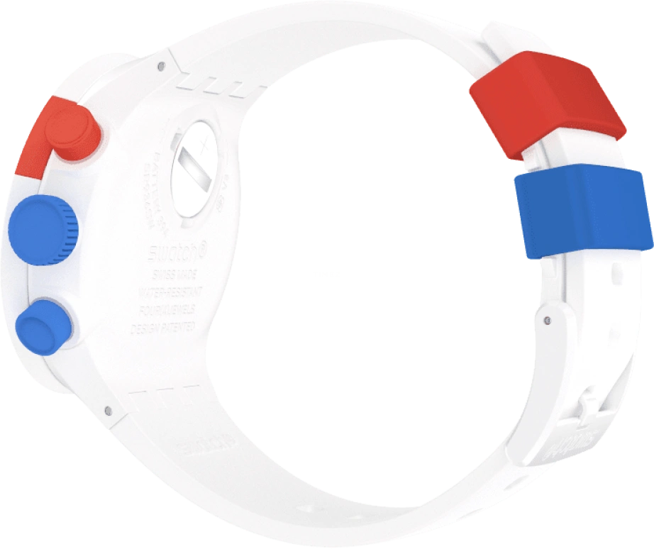 Swatch,THE BOLD 47mm,47mm,Bioceramic,Ceramic,White,Sapphire,Crystal Glass,SB04Z400
