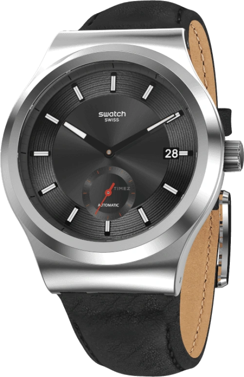 Swatch,IRONY 42mm,42mm,Black,Open,SY23S400
