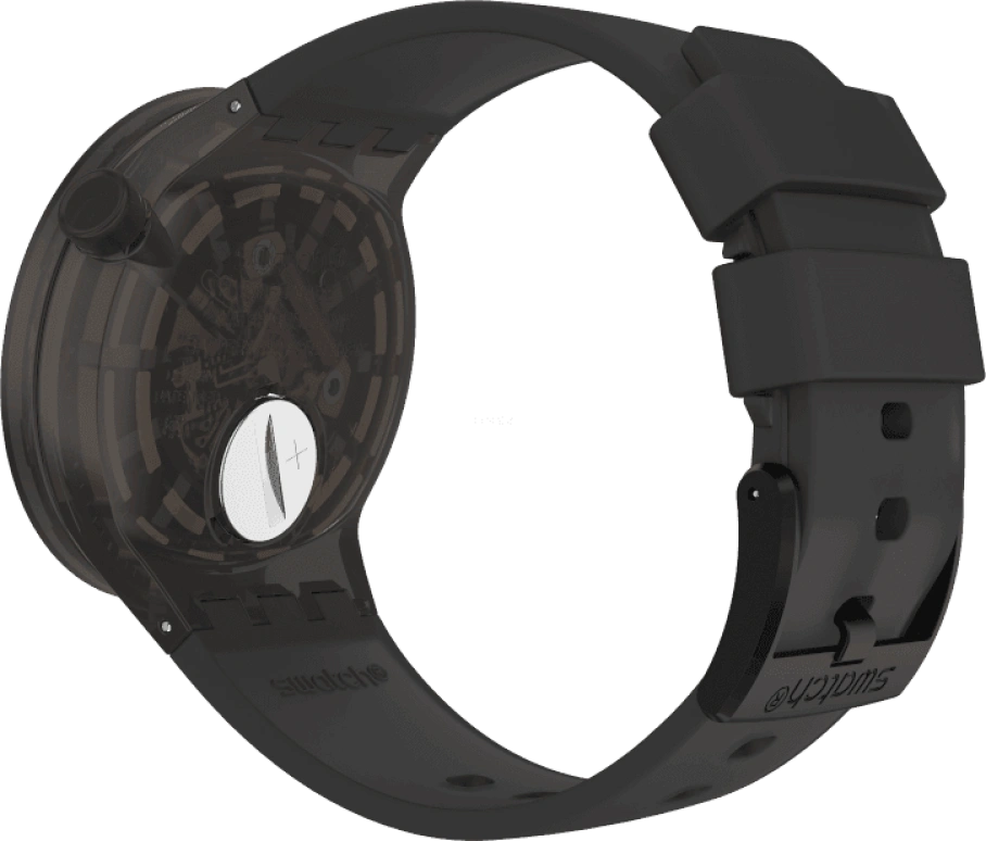 Swatch,THE BOLD 47mm,47mm,Plastic,Coffee,Brown,SO27B115