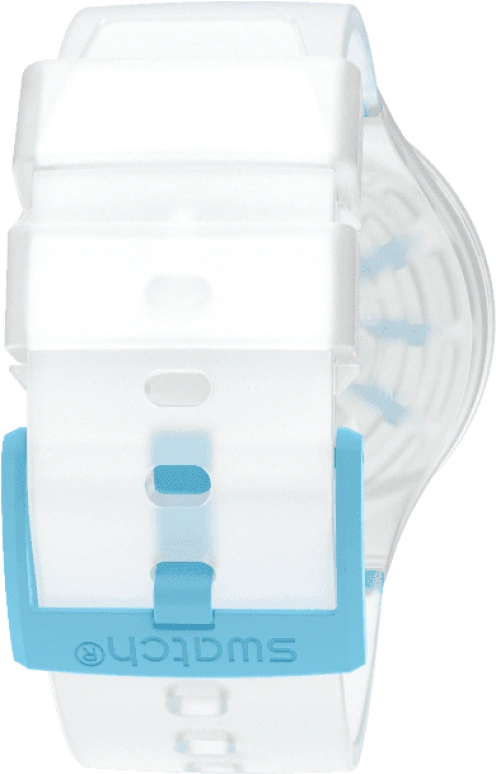 Swatch,THE BOLD 47mm,47mm,Plastic,White,SO27E105