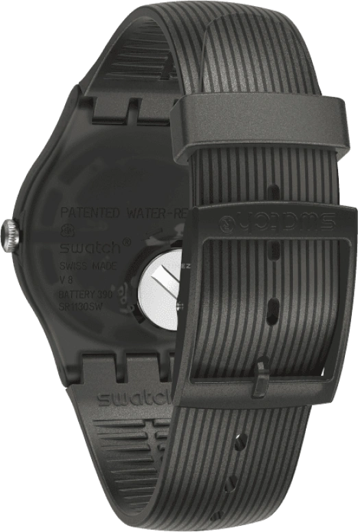 Swatch,Originals 41x47.40mm,41x47.40mm,Plastic,Black,SUOB178