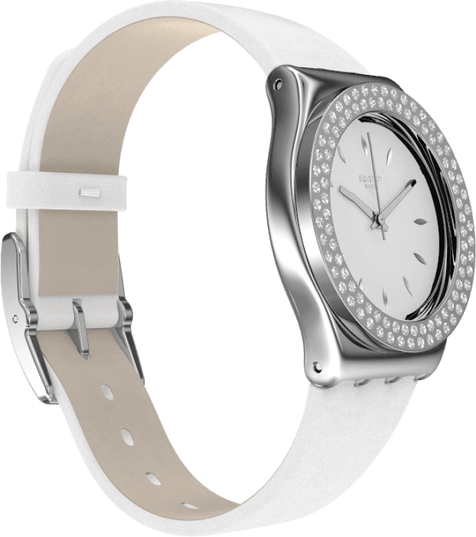 Swatch,IRONY 33mm,33mm,White,YLS217