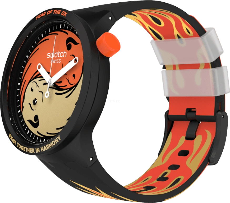 Swatch,THE BOLD 47mm,47mm,Plastic,SO27Z109